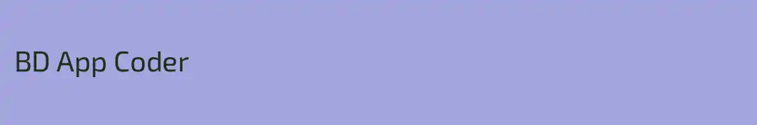 BD App Coder